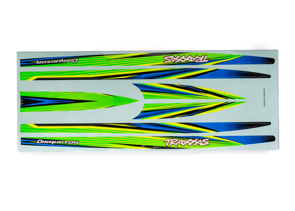 Traxxas 10698 Hull Decal Set Disruptor