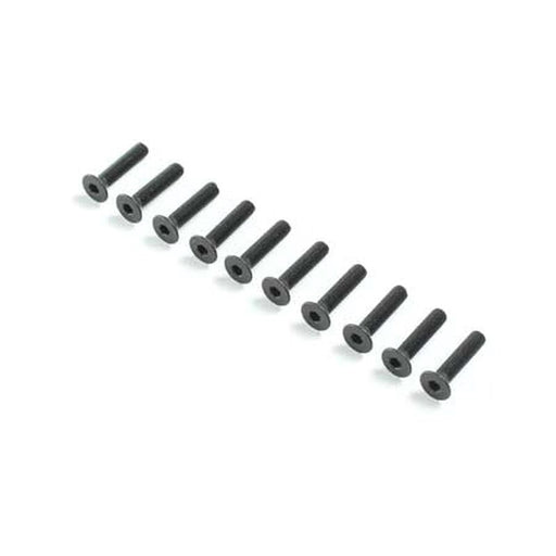TLR LOSI LOS235178 Flat Head Screws M3 x 14mm (10) - Hobby City NZ