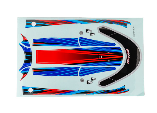 Traxxas 10699 Hatch Decal Set Disruptor