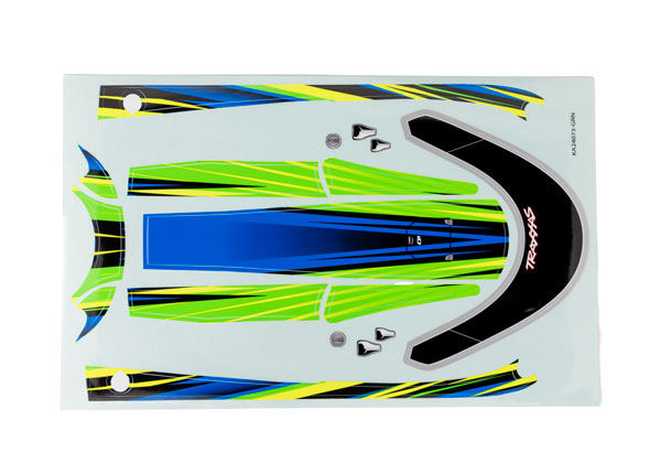 Traxxas 10699 Hatch Decal Set Disruptor