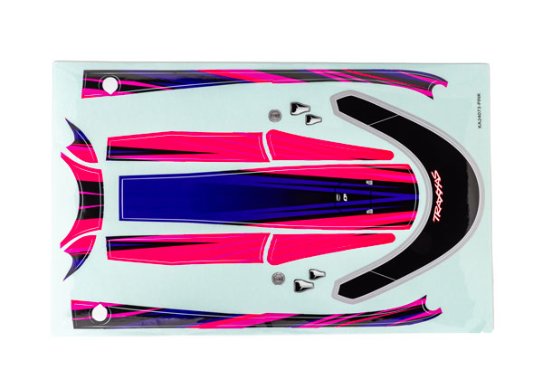 Traxxas 10699 Hatch Decal Set Disruptor