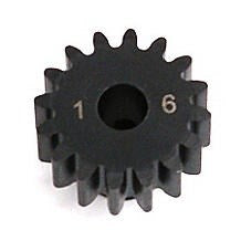 TLR LOSI LOSA3576 1.0 Module Pitch Pinion 5mm Shaft 16T: 8ESCTE - Hobby City NZ