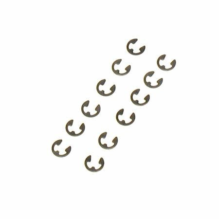 TLR LOSI LOSA6100 1/8" E-Clips (12pcs) - Hobby City NZ
