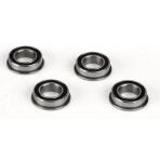 TLR LOSI LOSA6948 8x14x4 Flanged Rubber Seal Ball Bearing (4) (8319137546477)