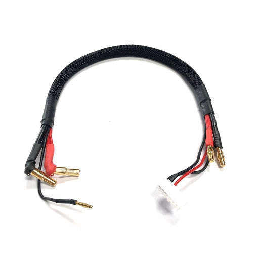 RC Pro RCP-BM043 4-5mm Stepped Bullet  4mm Bullet Charge Lead 300mm long 2S Balance with 7pin XH Plug (8319176016109)
