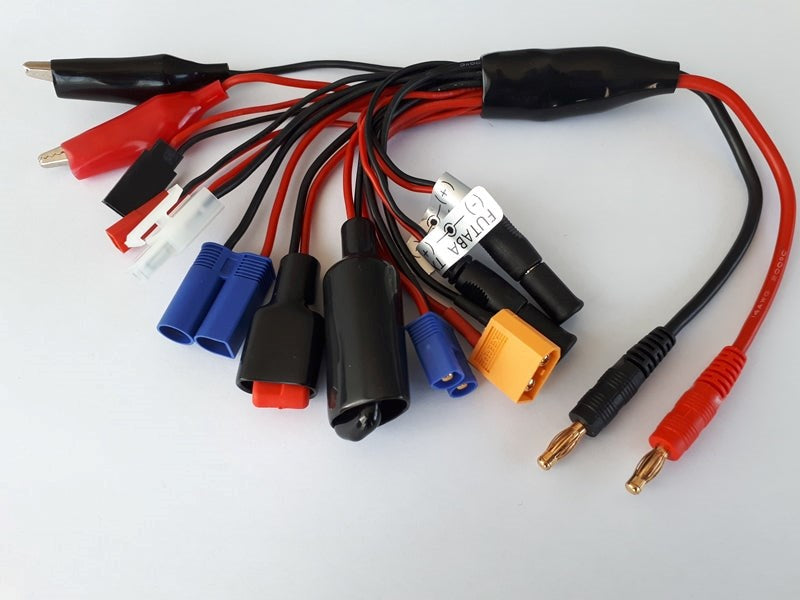 RC Pro RCP-MULTI V2 Squid Multi Charge Lead  11 Plugs - Hobby City NZ