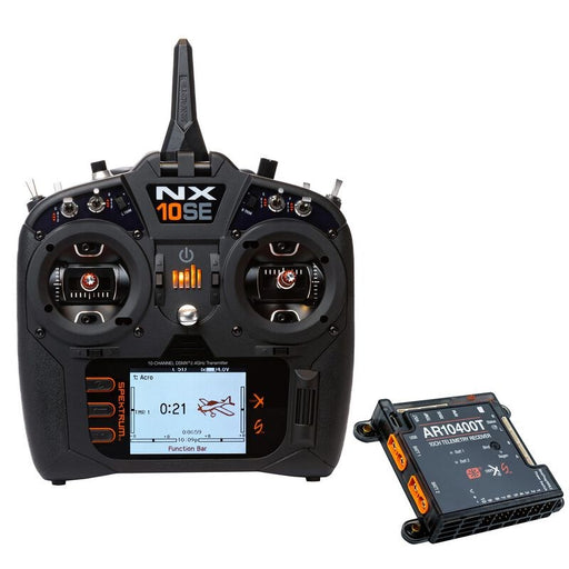 Spektrum SPMR10110C NX10SE Transmitter Combo w/ AR10400T PowerSafe RX (8319201968365)