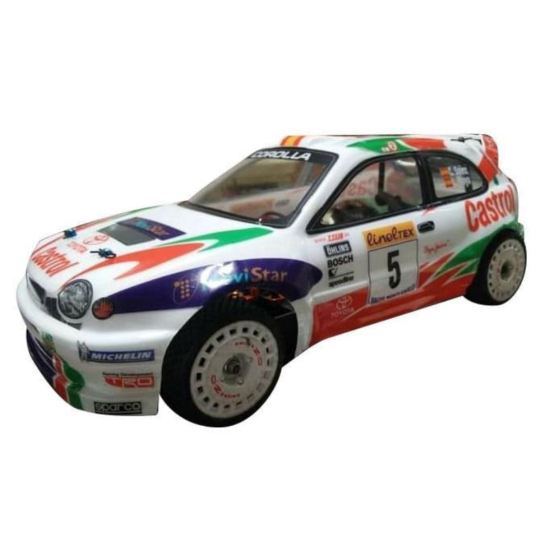 Team C TC009-C 1/10 Toyota Corolla WRC 239mm WB (190mm)  Castrol Decal Sheet - Hobby City NZ
