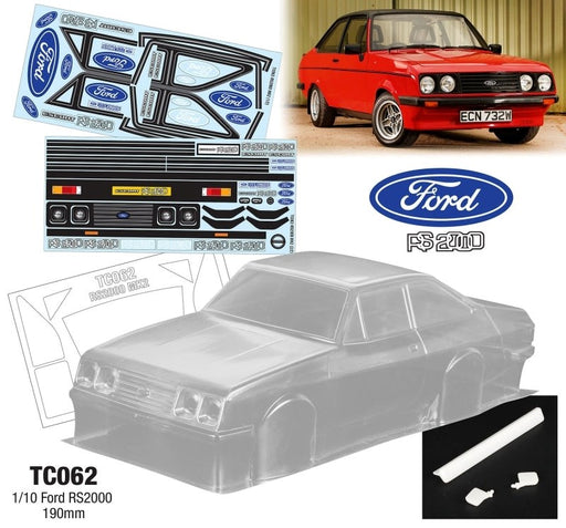Team C TC062 1/10 Ford Escort RS2000 MK2 190mm - Hobby City NZ