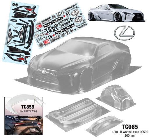 Team C TC065 1/10 LB Works Lexus LC500 200mm - Hobby City NZ