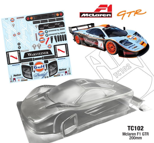Team C TC102 1/10 McLaren F1-GTR 200MM - Hobby City NZ
