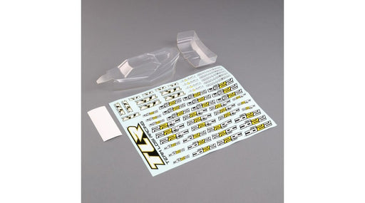 TLR LOSI TLR230012 Lightweight Body & Wing Clear: 22 5.0 - Hobby City NZ