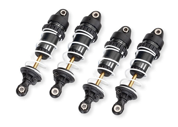 Traxxas 10765-GRAY PTFE Aluminum Mini GTR Long Shocks & Springs (4) - Hobby City NZ (9070145306861)