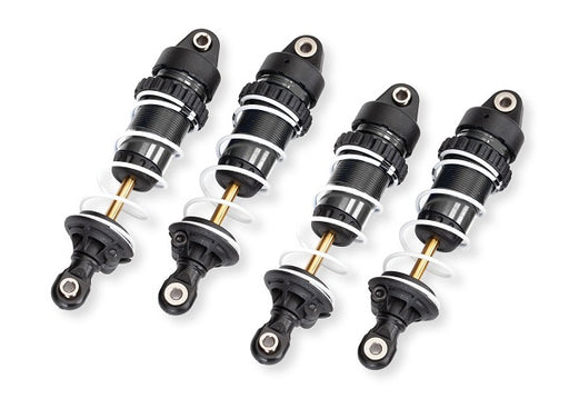 Traxxas 10765-GRAY PTFE Aluminum Mini GTR Long Shocks & Springs (4) - Hobby City NZ (9070145306861)
