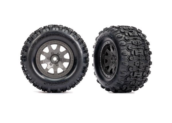 Traxxas 10771 Tires & Wheels Sledgehammer Tires (2)