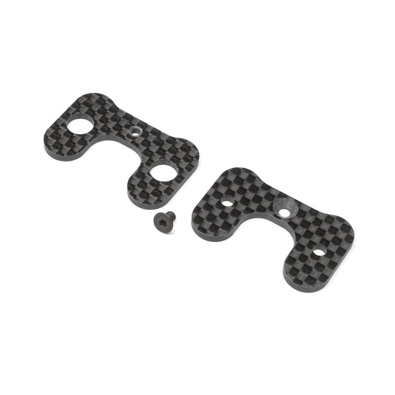 TLR LOSI TLR331059 Carbon Wing Riser 4mm: 22 5.0 and 22x-4 - Hobby City NZ