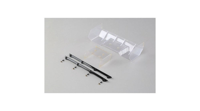 TLR LOSI TLR340004 Polycarbonate Wing Pre CutClear: 8/E/T 4.0 - Hobby City NZ