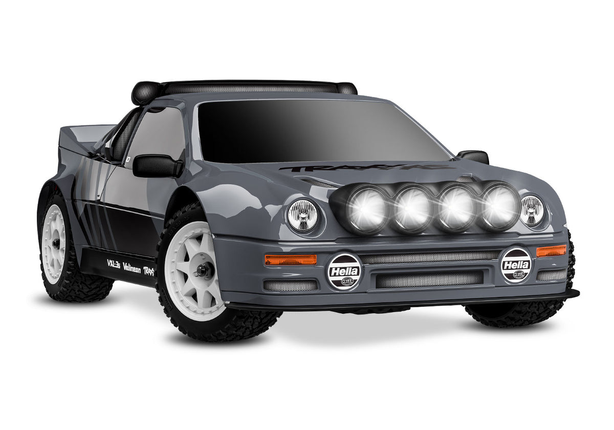 Traxxas Mini Rally VXL Ford RS200 RC Rally Car 1/10 Scale - 108046-1 - TRX108046-1-GRAY