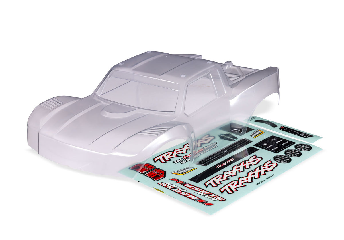 Traxxas Mini Slash 4X4 Clear RC Car Body 1/18 Scale