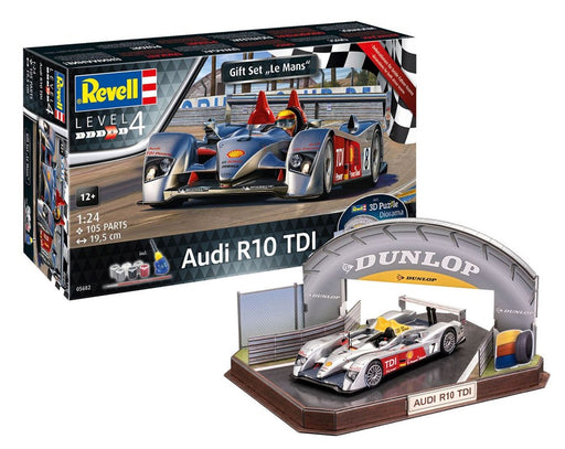 Revell 05682 GIFT 1/24 AUDI R10 TD1 LE MANS W/DIORAMA (8346755858669)