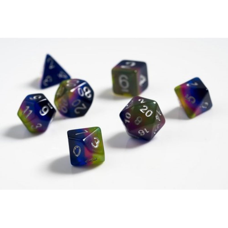 Sirius SIRIUS2-07 Dice Set Pink + Green + Blue (9003874025709)