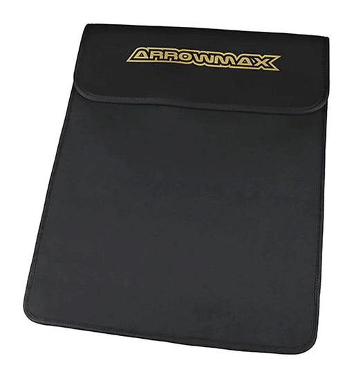 Arrowmax AM-171004 Bag For Graphite Set-Up Board (1/10 & 1/8 Cars) Black Golden (8347067613421)