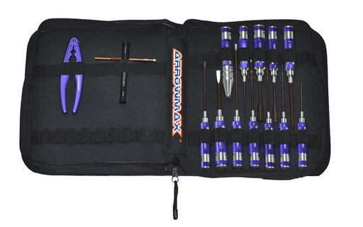 Arrowmax AM-199406 Toolset (14pcs) with Tools bag (8347068203245)