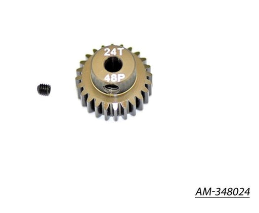 Arrowmax AM-348024 Pinion Gear 48P 24T (7075 Hard) (8347070038253)