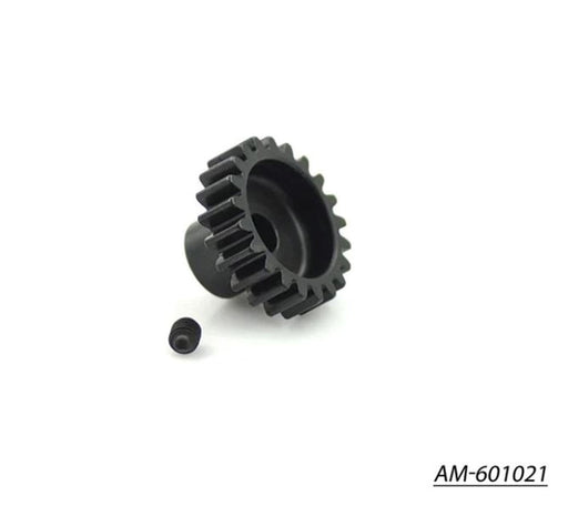 Arrowmax AM-601021 Ultra Mod 1 Pinion 21T 1/8 Buggy 5mm Shaft Spring Steel (8347072594157)