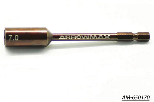 Arrowmax AM-650170 Nut Driver 7.0 X 70MM  Quick Drive Tip (8347073118445)