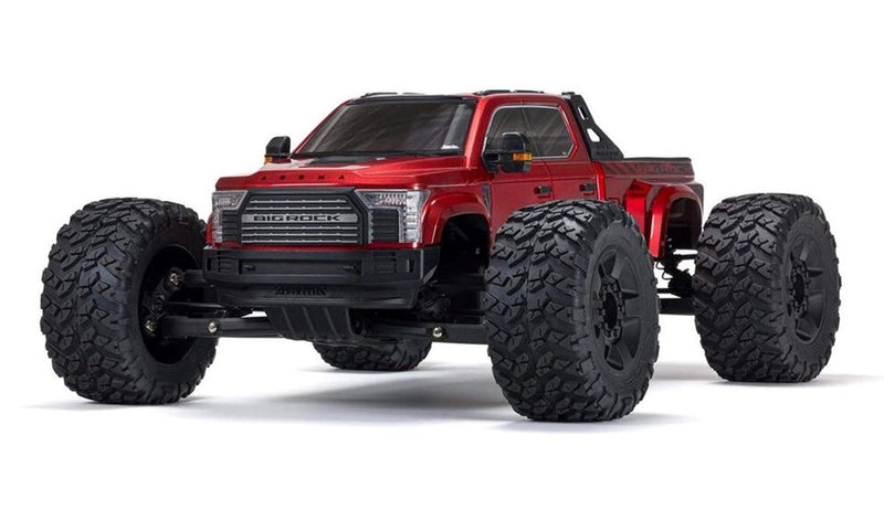 ARRMA ARA7612T2 1/7 BIG ROCK 6S 4X4 BLX Monster Truck RTR Red