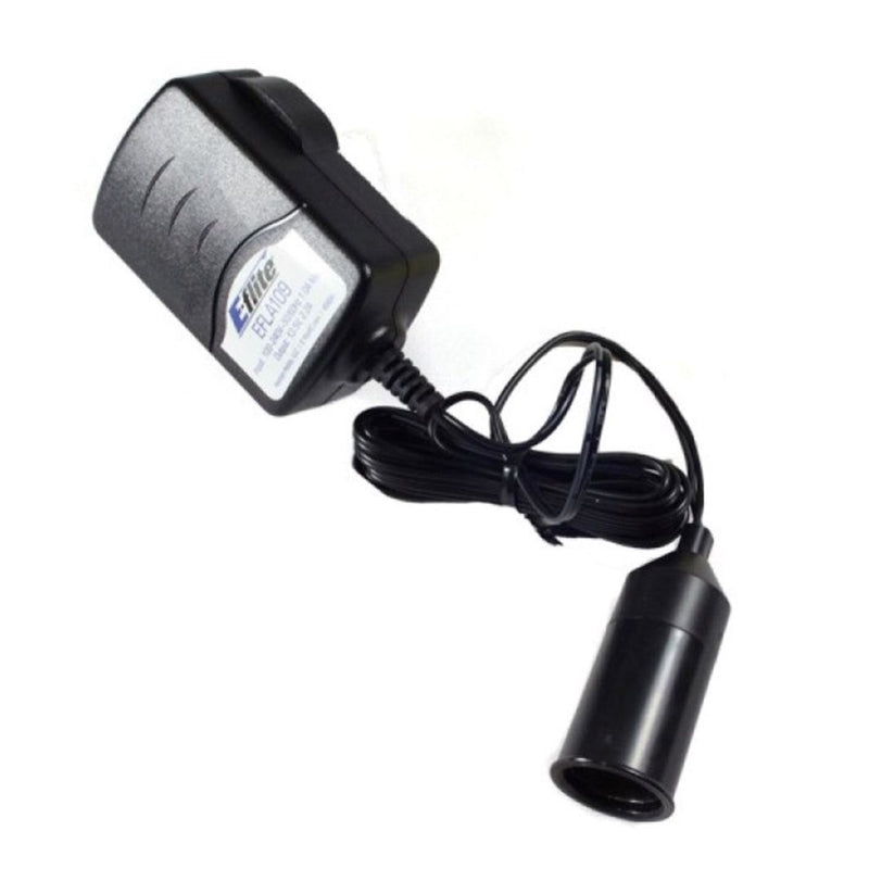 E-flite EFLA109AU AC Power Supply output 12V DC 2.2A with Cigarette Socket