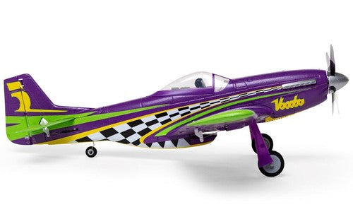 E-flite EFLU4350 UMX P-51D Voodoo BNF Basic with AS3X and SAFE Select (8347082522861)