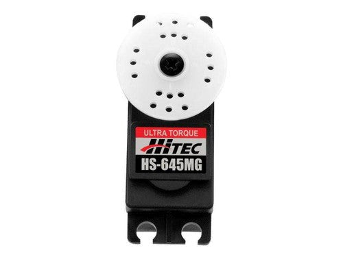Hitec HS-645MG Ultra-Torque Servo 9.6kg 0.2/sec @ 6v Dual Ball Bearing 55.2g 40.6x19.8x37.8mm (8347089240301)