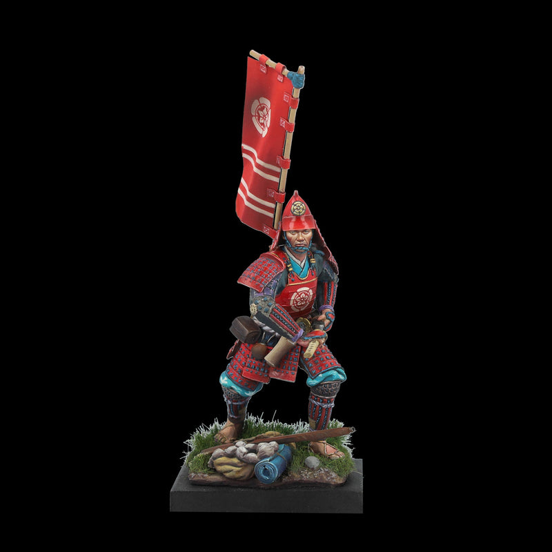 Scale 75 SCM-008 Figures Middle Age Nobunaga Warrior 75mm