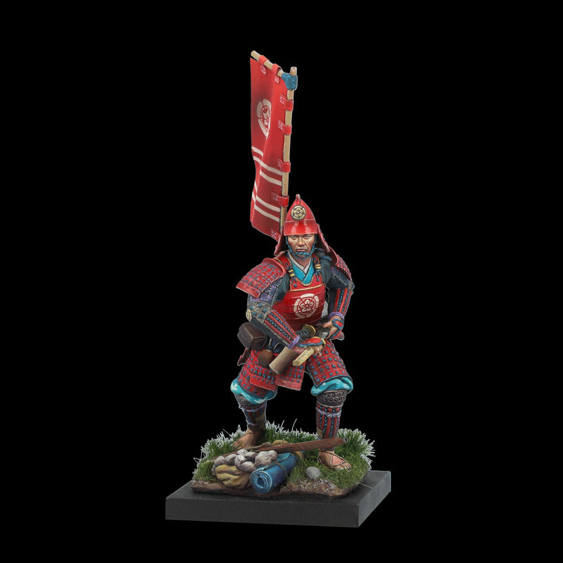 Scale 75 SCM-008 Figures Middle Age Nobunaga Warrior 75mm