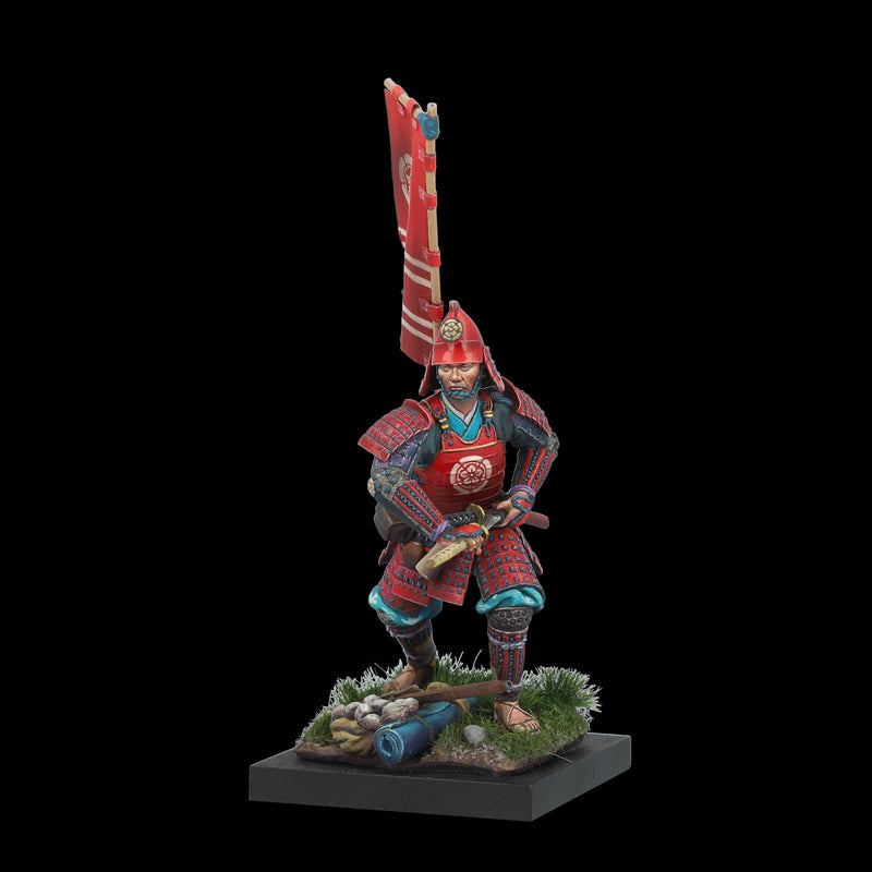 Scale 75 SCM-008 Figures Middle Age Nobunaga Warrior 75mm