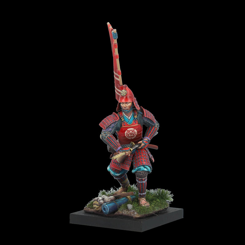 Scale 75 SCM-008 Figures Middle Age Nobunaga Warrior 75mm