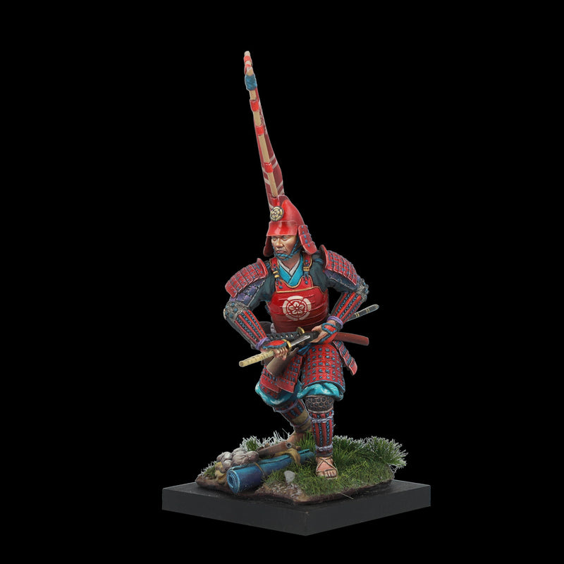 Scale 75 SCM-008 Figures Middle Age Nobunaga Warrior 75mm