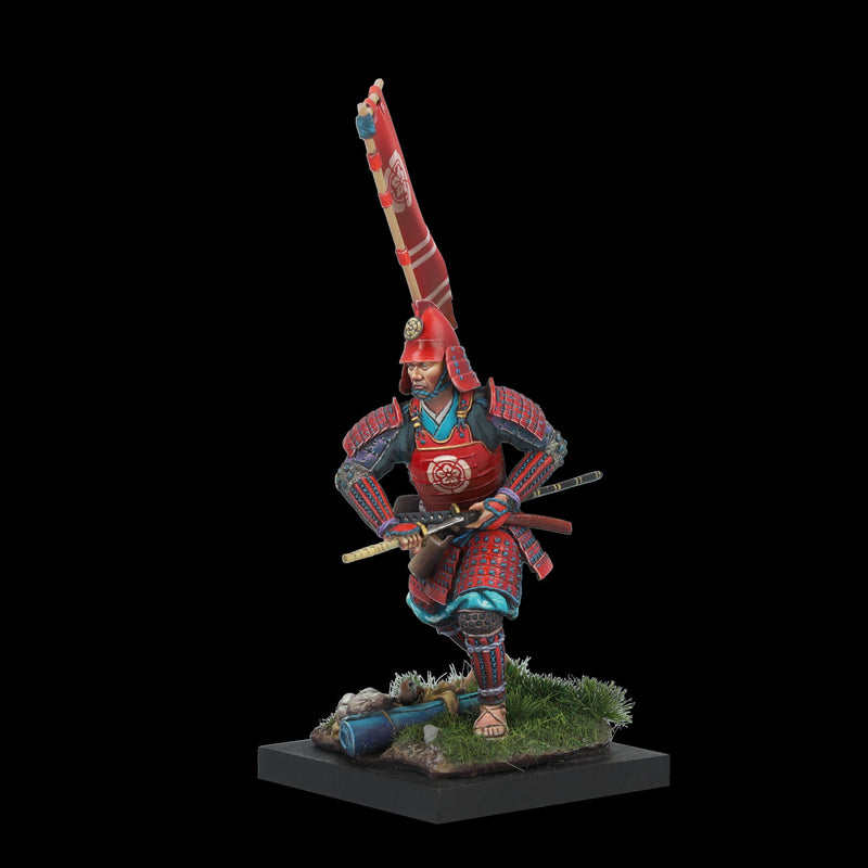 Scale 75 SCM-008 Figures Middle Age Nobunaga Warrior 75mm