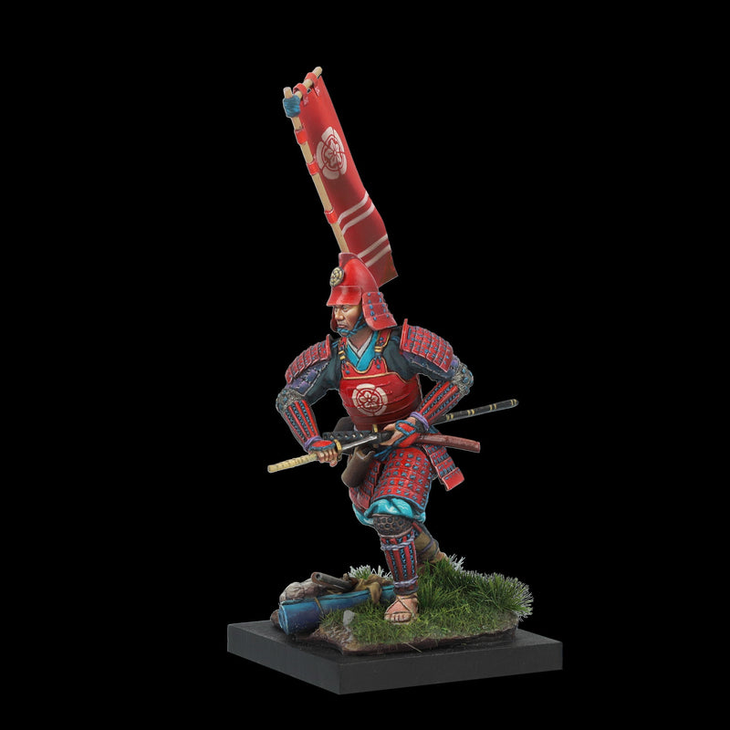 Scale 75 SCM-008 Figures Middle Age Nobunaga Warrior 75mm