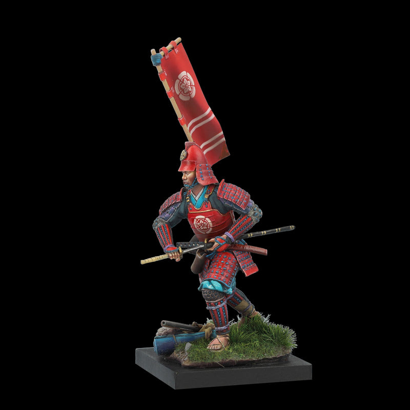 Scale 75 SCM-008 Figures Middle Age Nobunaga Warrior 75mm