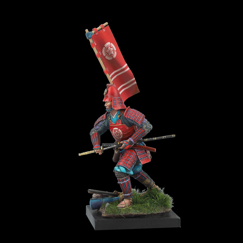 Scale 75 SCM-008 Figures Middle Age Nobunaga Warrior 75mm