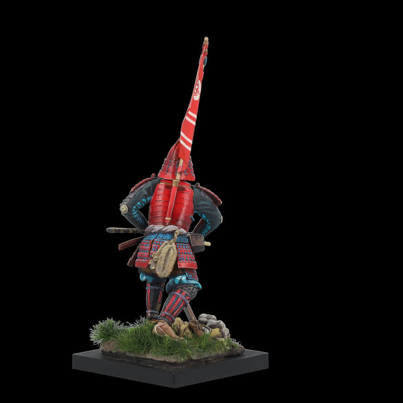 Scale 75 SCM-008 Figures Middle Age Nobunaga Warrior 75mm