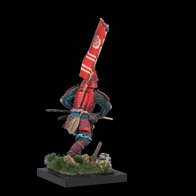 Scale 75 SCM-008 Figures Middle Age Nobunaga Warrior 75mm