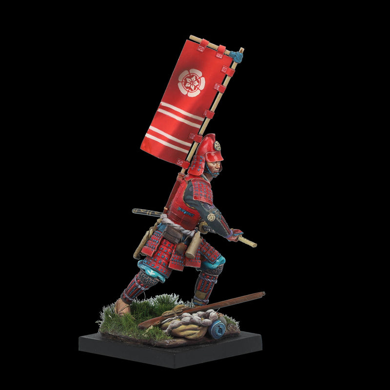 Scale 75 SCM-008 Figures Middle Age Nobunaga Warrior 75mm