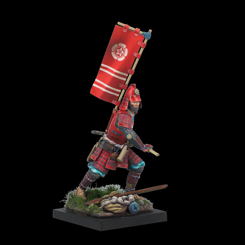 Scale 75 SCM-008 Figures Middle Age Nobunaga Warrior 75mm