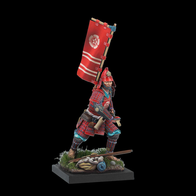 Scale 75 SCM-008 Figures Middle Age Nobunaga Warrior 75mm