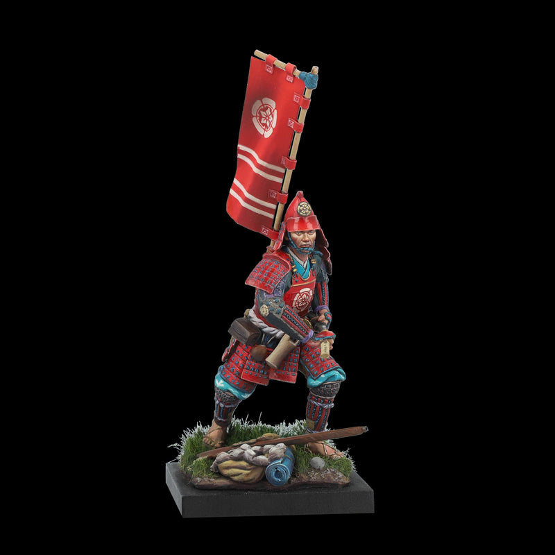 Scale 75 SCM-008 Figures Middle Age Nobunaga Warrior 75mm