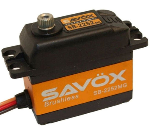 Savox SB-2252MG STD Servo Suit Heli Tail 5kg/cm Digital Brushless Motor 0.045sec 6V 68g 40.3x20.2x37.2mm (8347098808557)